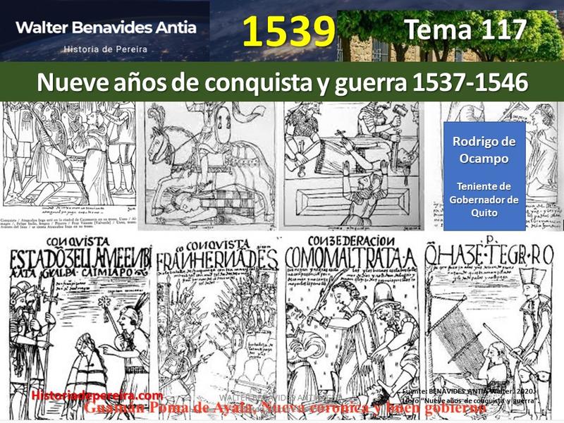 Nueve años de conquista y guerra. 1537-1546. Tema 117