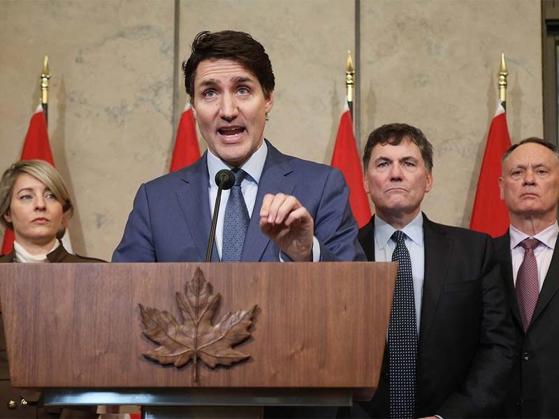 Braid: Trudeau says Trump wants economic collapse; Republican alludes to military force