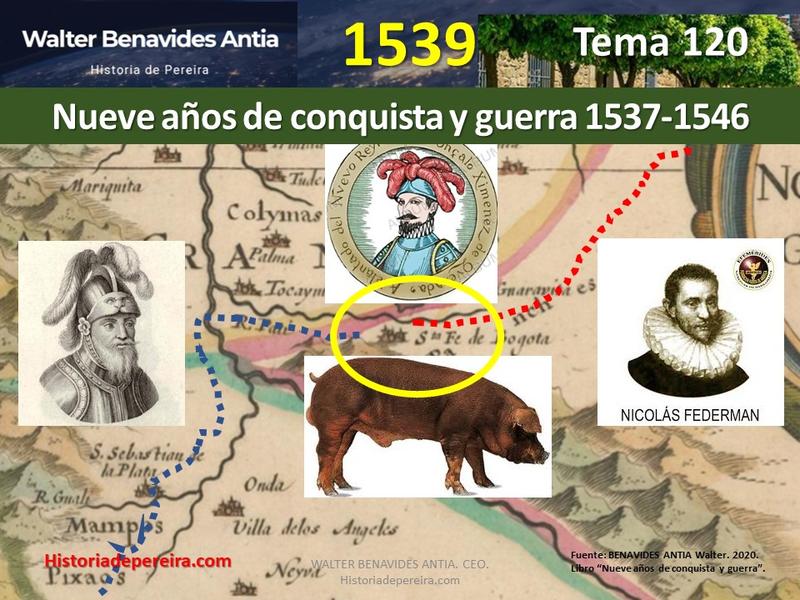 Nueve años de conquista y guerra. 1537-1546. Tema 120