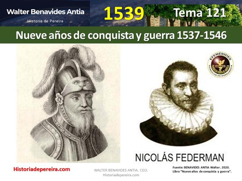 Nueve años de conquista y guerra. 1537-1546. Tema 121