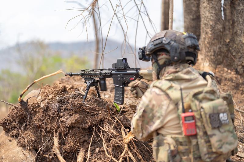 U.S. Troops Test Dronebuster Prototype During Cobra Gold Exercise