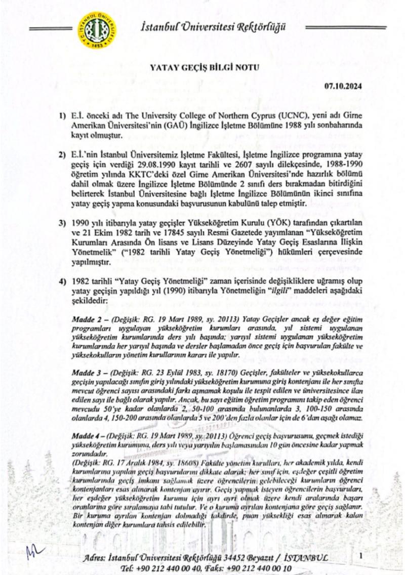 Rektör imzalı bilgi notunda, “kazanılmış hak” vurgusu: Kararın eli kulağında, İstanbul Üniversitesi, İmamoğlu için ne diyecek?