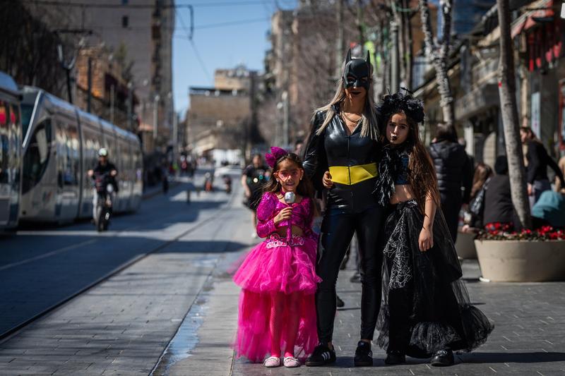 Jerusalem gets ready for rare triple Purim: ‘The main goal is to take care of others’