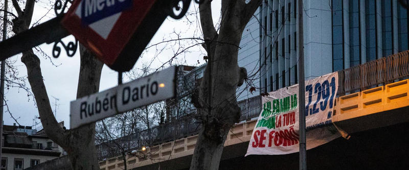 La demoledora pancarta vista en Madrid que avergüenza a Ayuso: 