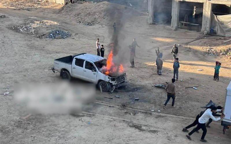 IDF strikes Hamas pickup trucks used on Oct. 7, confirms top terror official killed Sunday