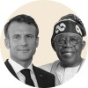 Emmanuel Macron And Bola Ahmed Tinubu